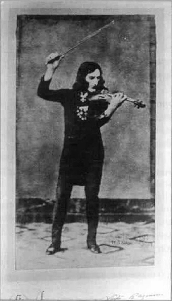 Единственная фотография, точнее дагерротип, Никколо Паганини (Niccolo Paganini). 1782–1840 история, редкие, фото