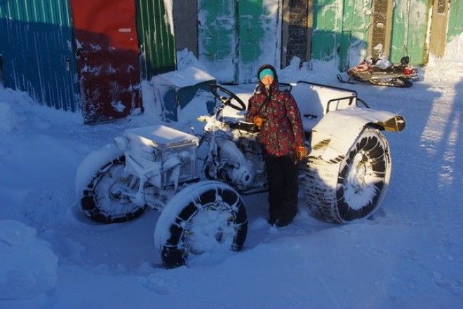 Самодельный автотранспорт тоже очень распространен в этом регионе Города России, анадырь, россия, чукотка