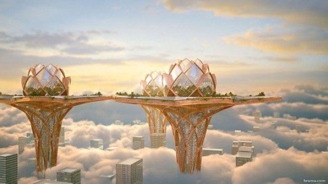 Город будущего City in the Sky