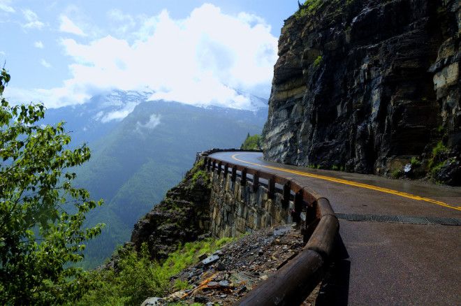 Going-to-the-Sun Road, Национальный парк Ледник, Монтана