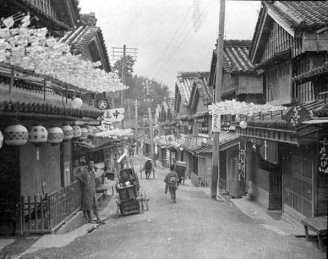  Уникальные фотографии Японии 1908 года, фото 16 