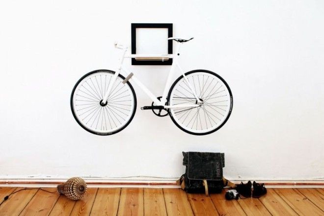 Самые креативные способы хранения велосипеда дома