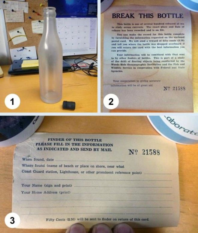 История бутылочной почты