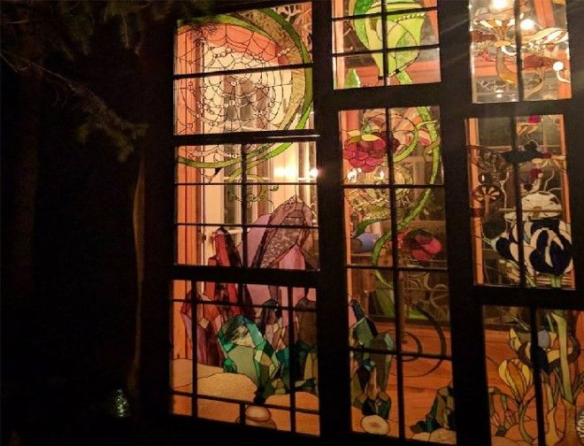  Удивительная красота дома Нейли Купер в ночное время. ¦ Фото: http://designyoutrust.com