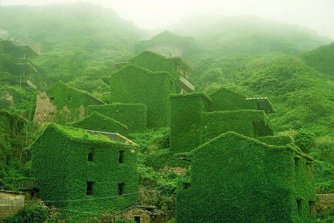 Abandoned Fishing Village In Shengsi, China