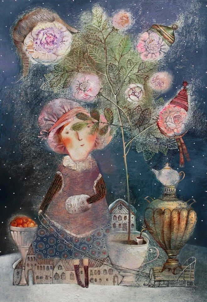 Иллюстрации художника Анны Силивончик