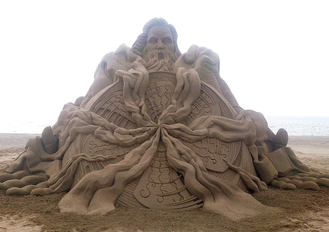 Песчаные скульптуры Ташихико Хосаки