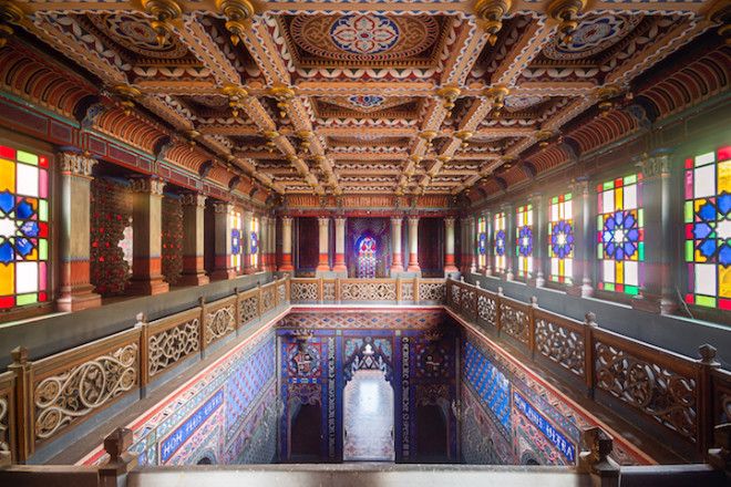 Замок Саммеццано, Castello di Sammezzano, замок Италии, Роман Роброек, Roman Robroek