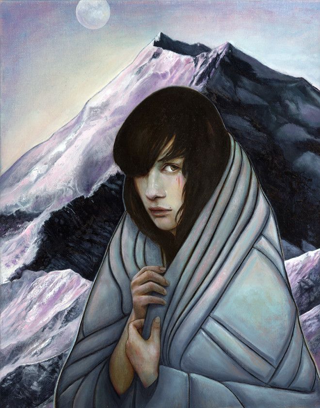 портреты девушек, акрил, масло, Майкл Шапкотт, Michael Shapcott