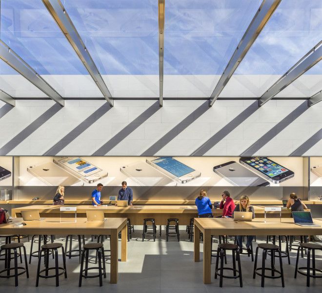 Архитектура Apple в Калифорнии