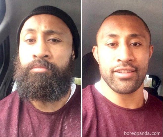 Roy Asotasi Shaved His Beard To Raise Money