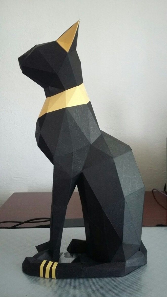 Lowpoly papercraft новое хобби стремительно набирающее популярность