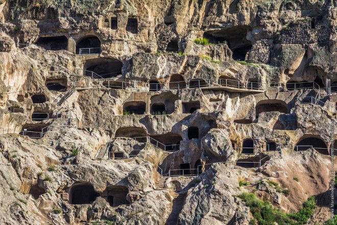 Удивительный пещерный монастырь Ванис-Квабеби