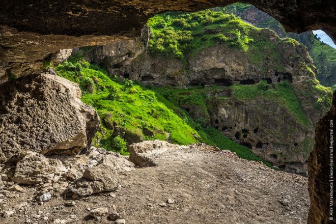 Удивительный пещерный монастырь Ванис-Квабеби