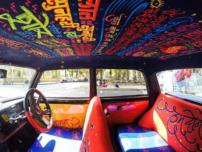 Сказочные интерьеры такси в Мумбаи, которые буквально завораживают