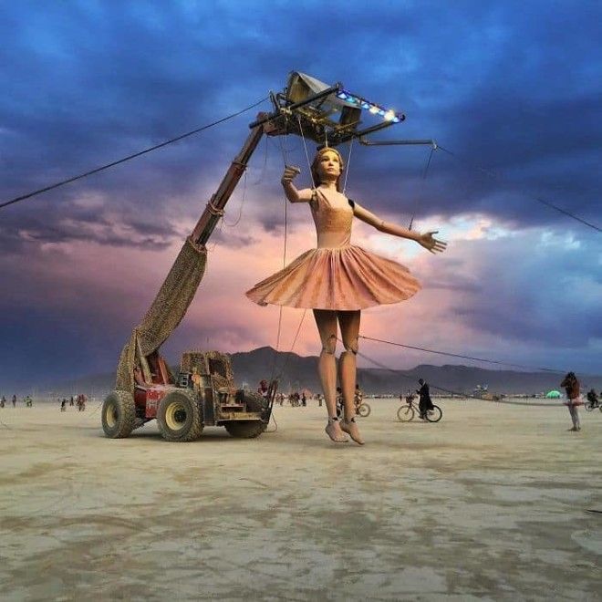 25 свежих фотографий с безумного фестиваля Burning Man которые вас удивят