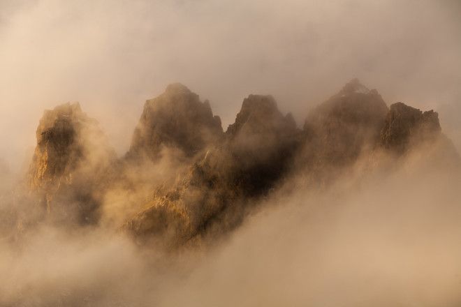 Доломитовые Альпы в разное время года от польского фотографа