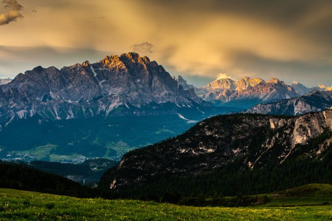 Доломитовые Альпы в разное время года от польского фотографа