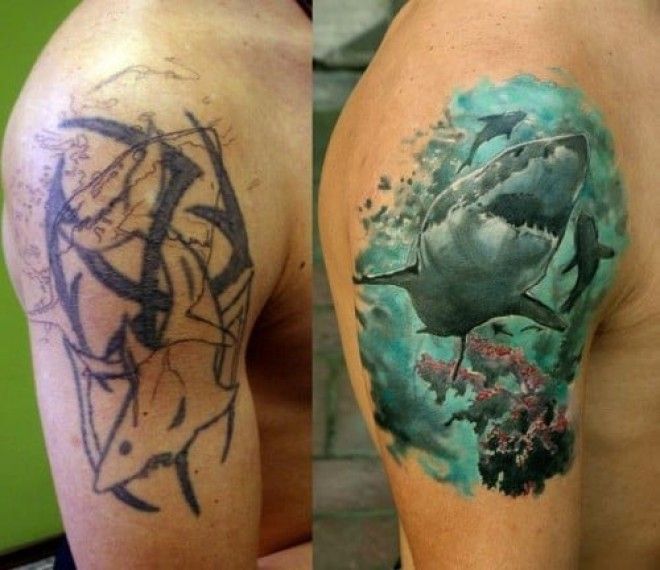 25 вдохновляющих примеров того как можно исправить неудачную татуировку 