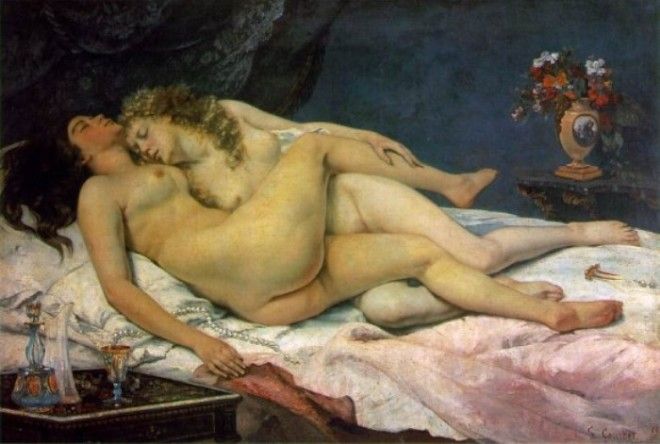 Гюстав Курбе Спящие 1866 Фото allpaintersru
