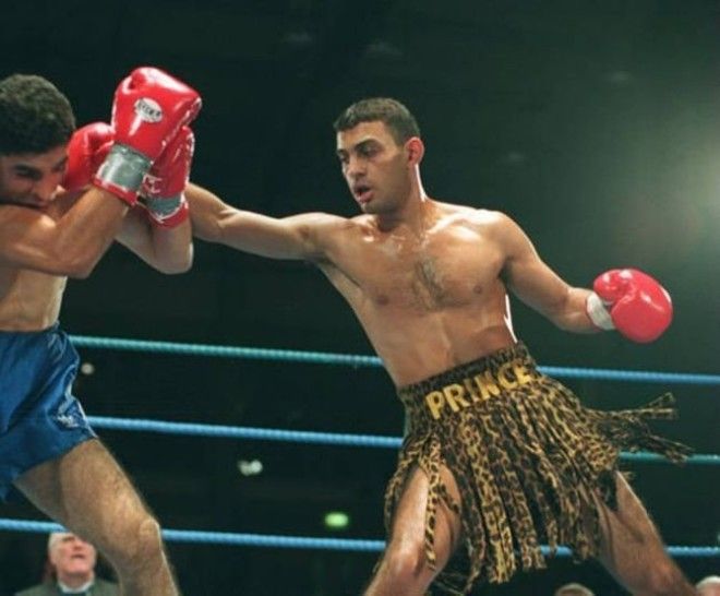 Йеменский боксер Принц Хамед наряды, спорт, спортсмены, юмор