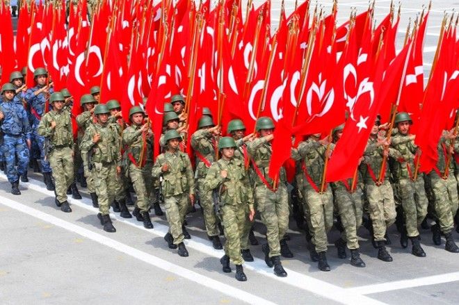 Турция занимает 8 строчку в списке сильнейших армий мира