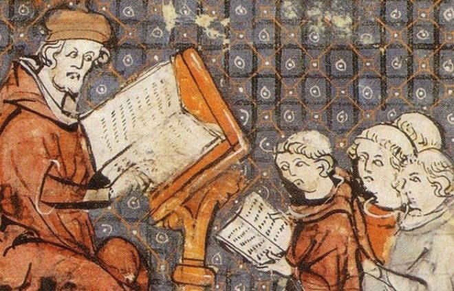 Средневековые нравы: предпочтения в чтении.