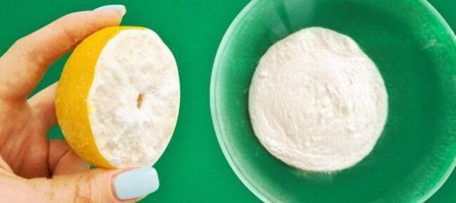 Картинки по запросу dip a lemon in baking soda