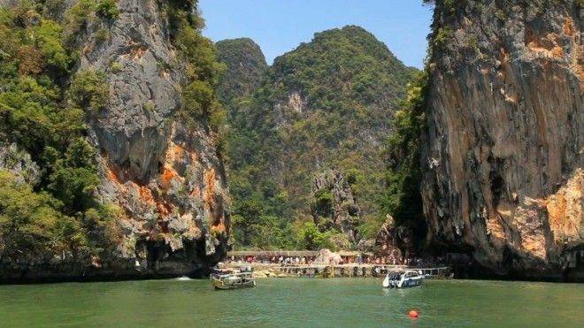 « Парящие» острова Пхангна Бэй, Таиланд Пхангна бэй, красивая природа, острова, таиланд