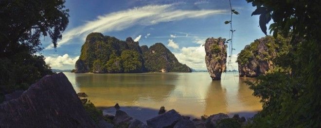 « Парящие» острова Пхангна Бэй, Таиланд Пхангна бэй, красивая природа, острова, таиланд