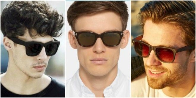 Модные мужские очки Очки в Dобразной оправе