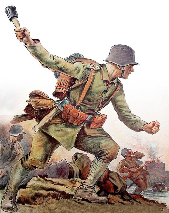 Штурмовые отряды кайзера штурмгруппы на Первой мировой