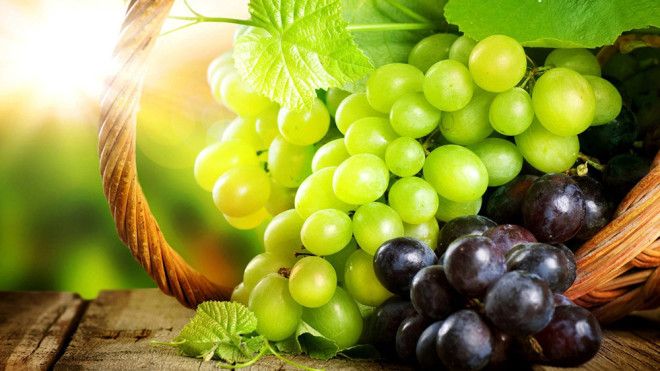 ТОП 10 полезных продуктов для продления жизни - виноград