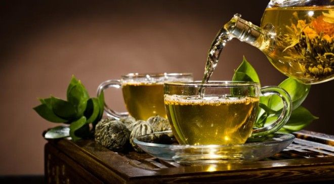 ТОП 10 полезных продуктов для продления жизни - зеленый чай