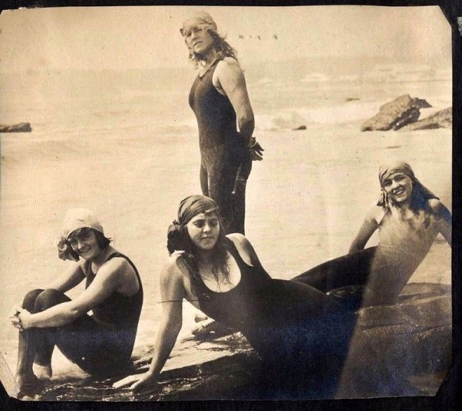 Американские гламурные пловчихи 1910х годов
