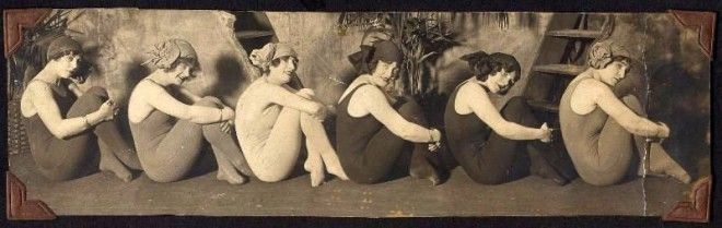 Американские гламурные пловчихи 1910х годов