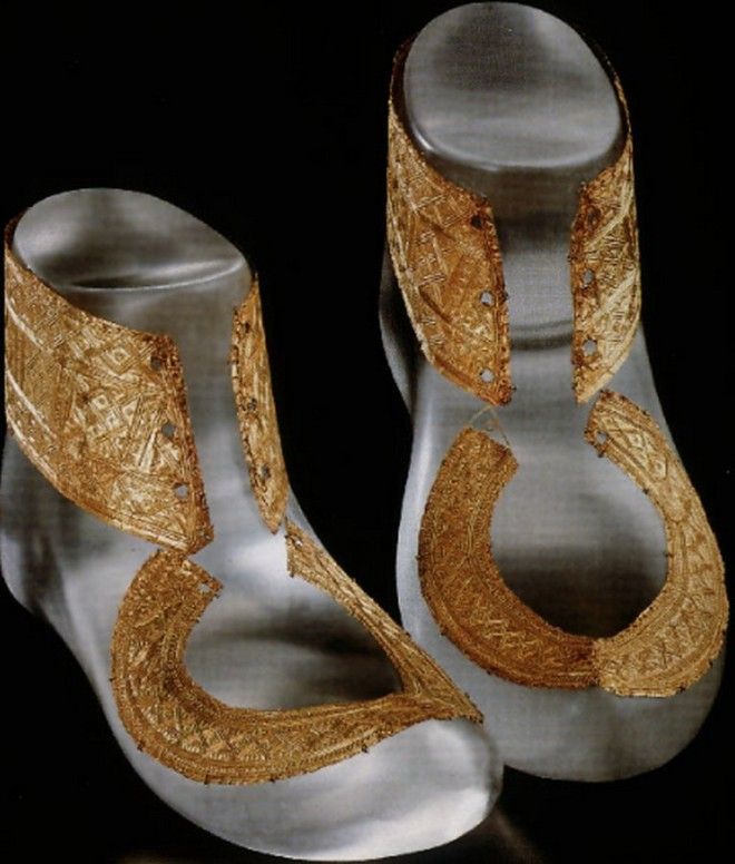 Кельтский вождь и его шикарные золотые ботинки