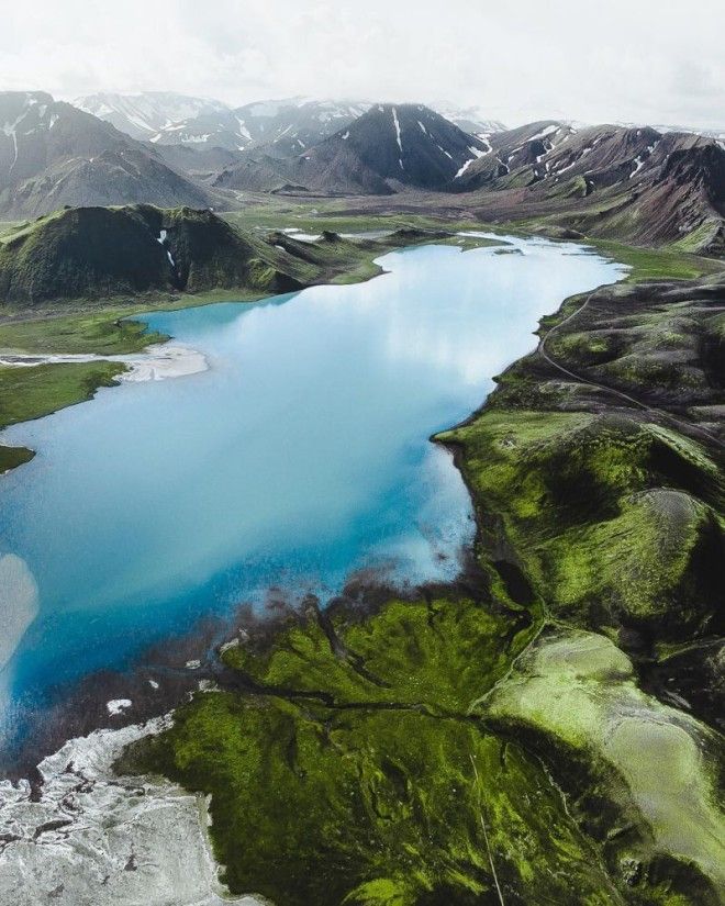 Захватывающая дух аэрофотосъемка Исландии