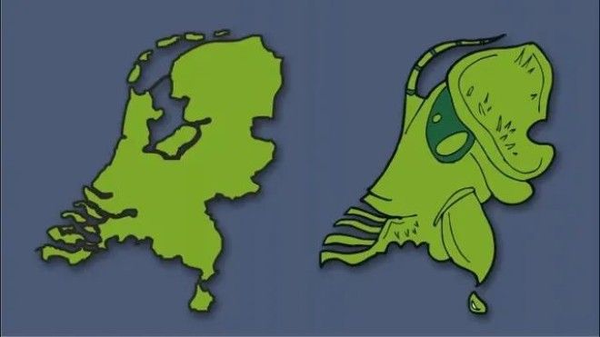 Страны Европы в забавных рисунках