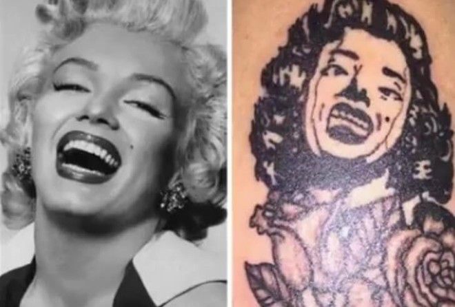 Примеры татуировок, где что-то пошло не так.