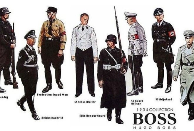 В мире мало кому известно, что фюрер и его соратники оказали большое влияние на развитие модных брендов одежды.